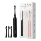 Rechargeable Electric Toothbrush With 2 Extra Heads | USB Charging Rechargeable Total Washable Electronic Whitening Teeth Brush for Oral Care