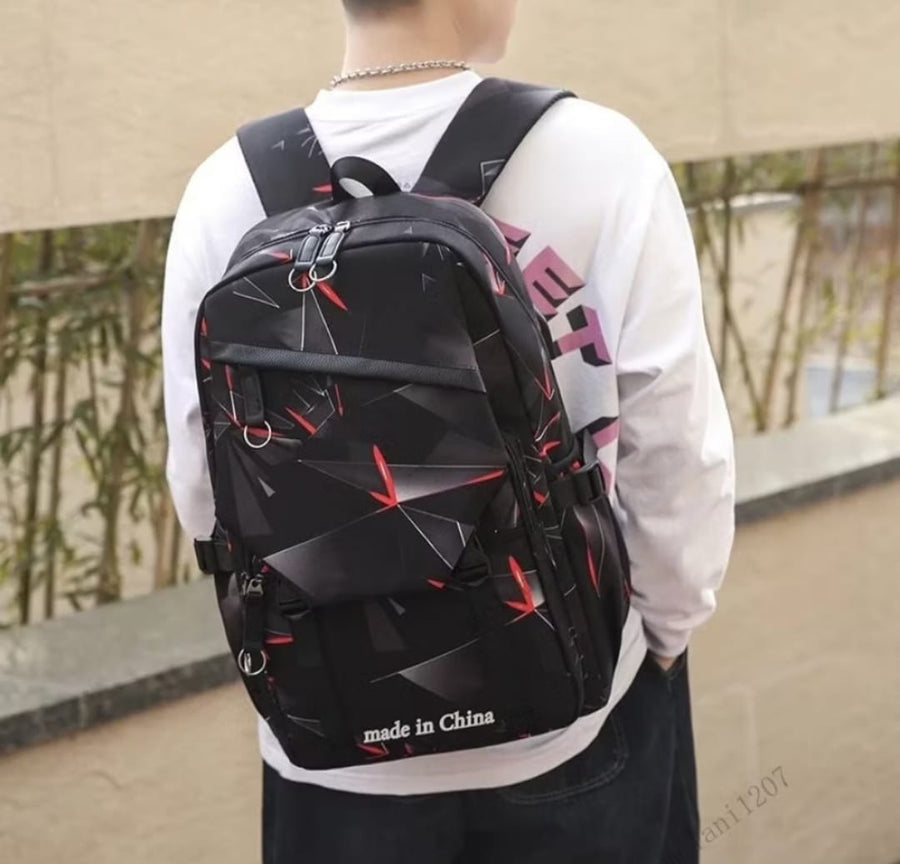 School Backpack for Boys & Girls | Premium Quality | Durable, Lightweight & Comfortable Carry | Red