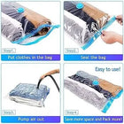 Vacuum Storage Bags with Hand Pump – Space Saving Compression Bags