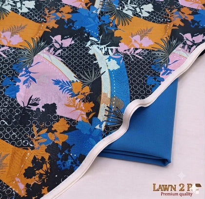 Al-Karam Premium Printed Lawn 2-Piece Suit – Summer 2026