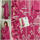 Cross Stitched Premium Embroidered Lawn 3-Piece Suit