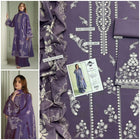 Cross Stitched Premium Embroidered Lawn 3-Piece Suit