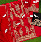Ethnic Silk Collection 2026 – Premium Embroidered 3-Piece Unstitched Suit