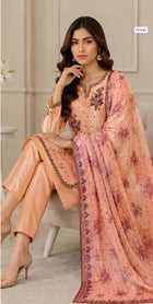 Zanib Chottani Silk Collection 2026 – Premium Embroidered 3-Piece Suit