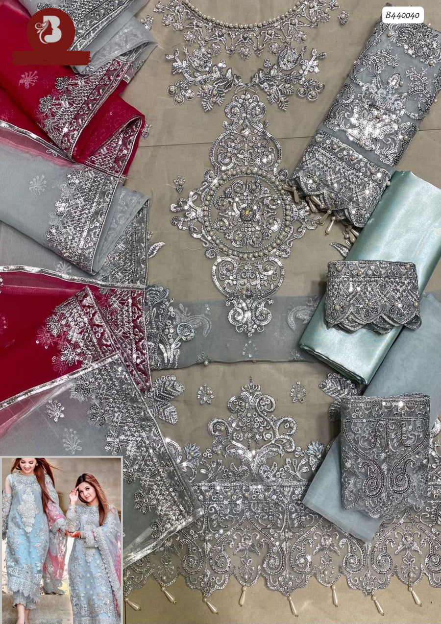 LAAM Luxury Collection MD 1087 – Premium Handwork Embroidered 3-Piece Suit