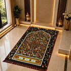 Premium Madina Style Velvet Prayer Mat (Janamaz) – Hajj & Umrah Collection
