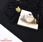 JANNAT Brand Black 3PC Lawn Suit – Premium Branded Collection