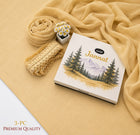 JANNAT Brand Mustard Golden 3PC Lawn Suit – Premium Branded Collection