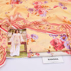 Ramsha Cream Pink 3PC Digital Printed Lawn Suit