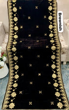 Bareeze Premium Velvet Embroidered Shawl – Winter Collection 2026/27