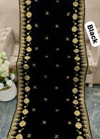 Bareeze Premium Velvet Embroidered Shawl – Winter Collection 2026/27