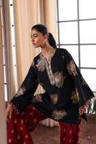 Umaima Inspired Luxury Embroidered Shamoze Silk 2-Piece Suit