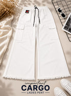 Premium Cotton Baggy Cargo Pants | Stylish Loose Fit for Women