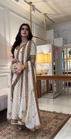 Haris Shakeel Addawork Formal Wedding Collection – Ivory White Edition
