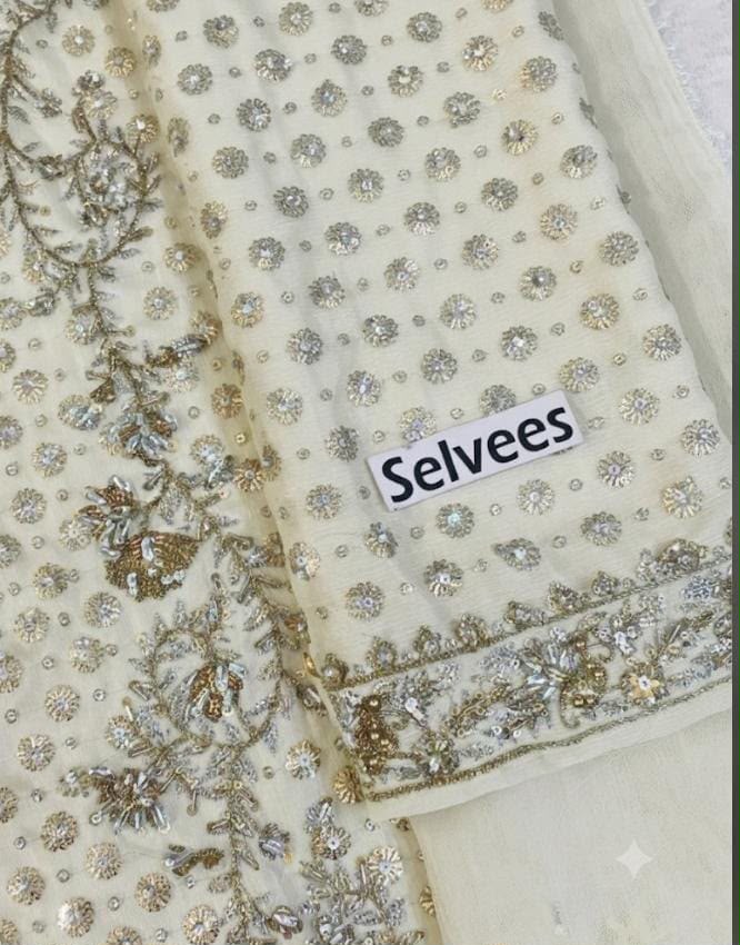 Haris Shakeel Addawork Formal Wedding Collection – Ivory White Edition