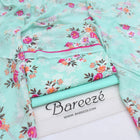 Bareezé Mint Blossom — Premium 3-Piece Printed Lawn Suit