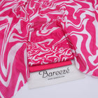 Bareezé Pink Swirl — Premium 3-Piece Printed Lawn Suit