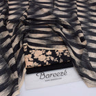 Bareezé Luxe Bloom — Premium 3-Piece Printed Lawn Suit with Stylish Striped Dupatta