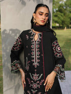 EDENROBE Premium Version 3PC Heavy Embroidered Dhanak Suit – Winter Collection 2026/27