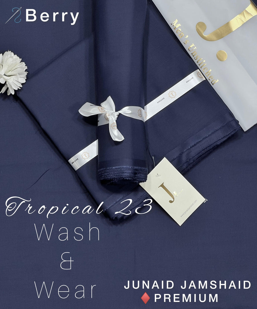J. Junaid Jamshed Men’s Luxury Tropical Wash & Wear – Collection 2026