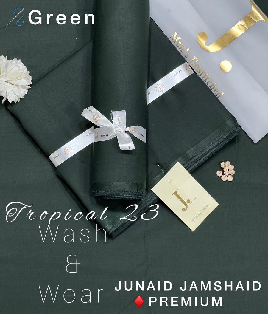 J. Junaid Jamshed Men’s Luxury Tropical Wash & Wear – Collection 2026