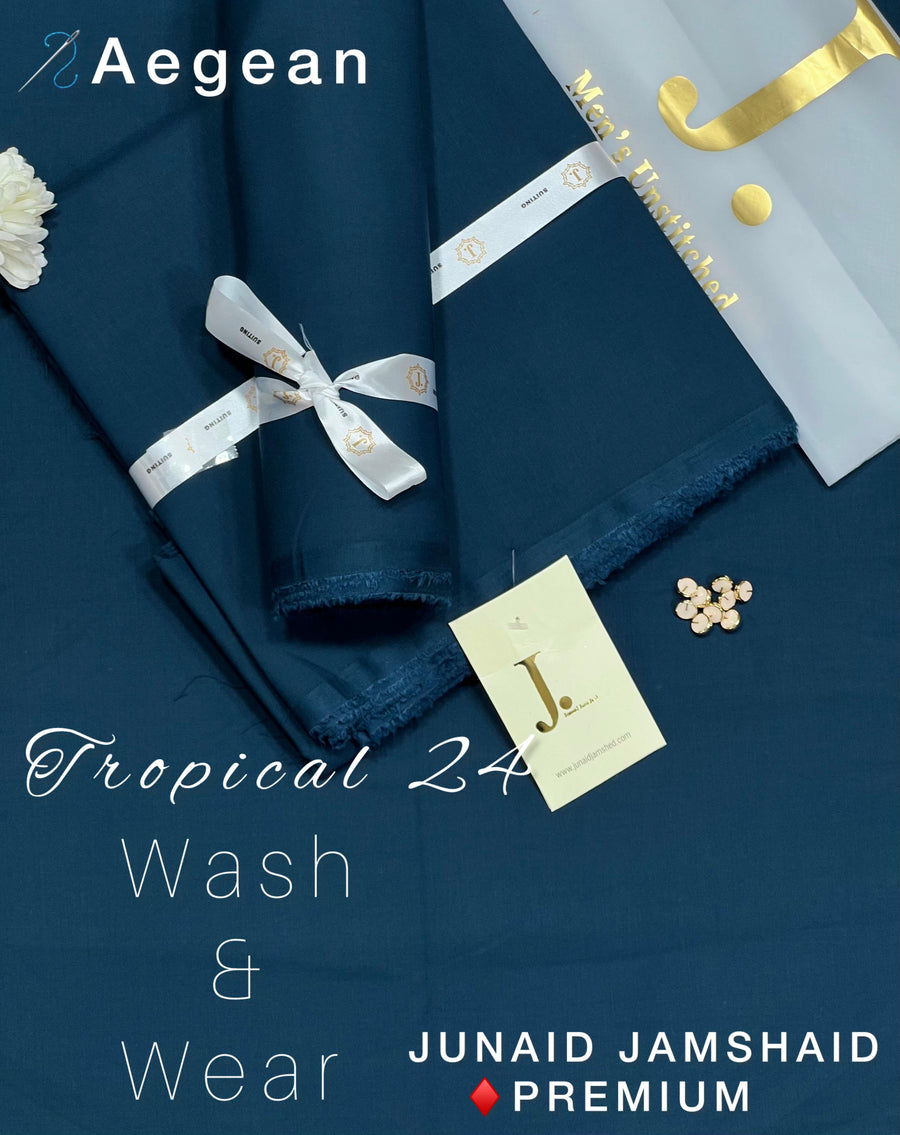 J. Junaid Jamshed Men’s Luxury Tropical Wash & Wear – Collection 2026