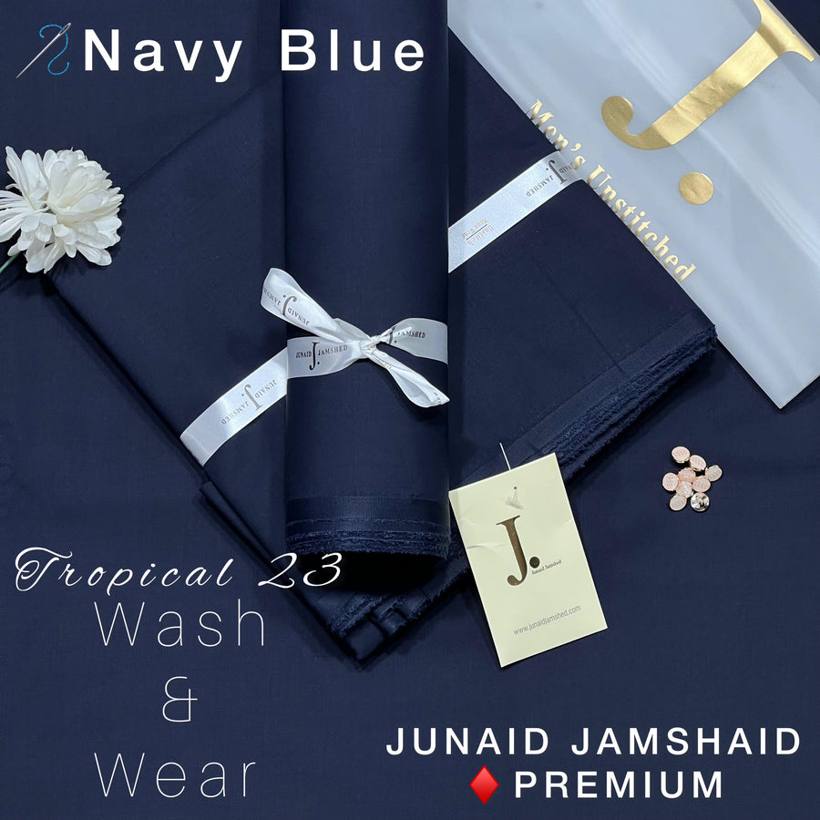 J. Junaid Jamshed Men’s Luxury Tropical Wash & Wear – Collection 2026