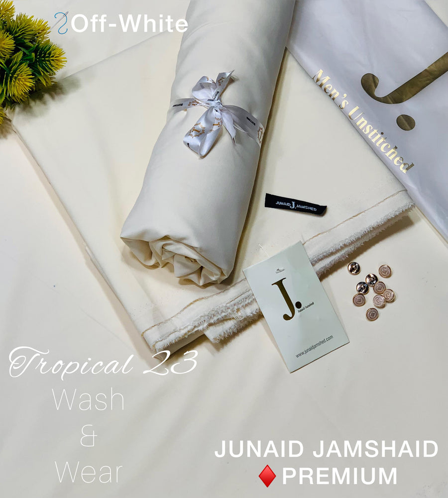 J. Junaid Jamshed Men’s Luxury Tropical Wash & Wear – Collection 2026