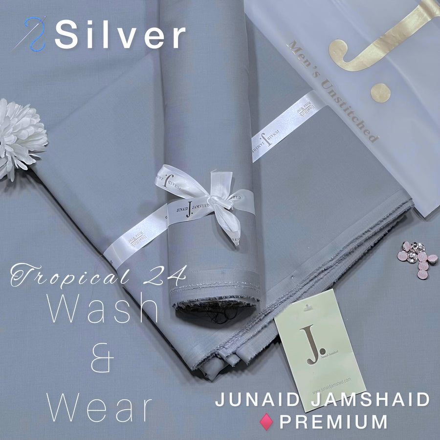 J. Junaid Jamshed Men’s Luxury Tropical Wash & Wear – Collection 2026