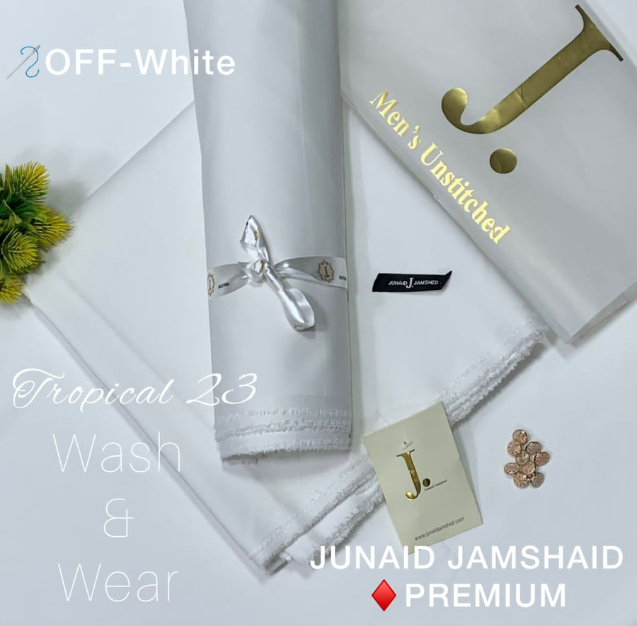J. Junaid Jamshed Men’s Luxury Tropical Wash & Wear – Collection 2026