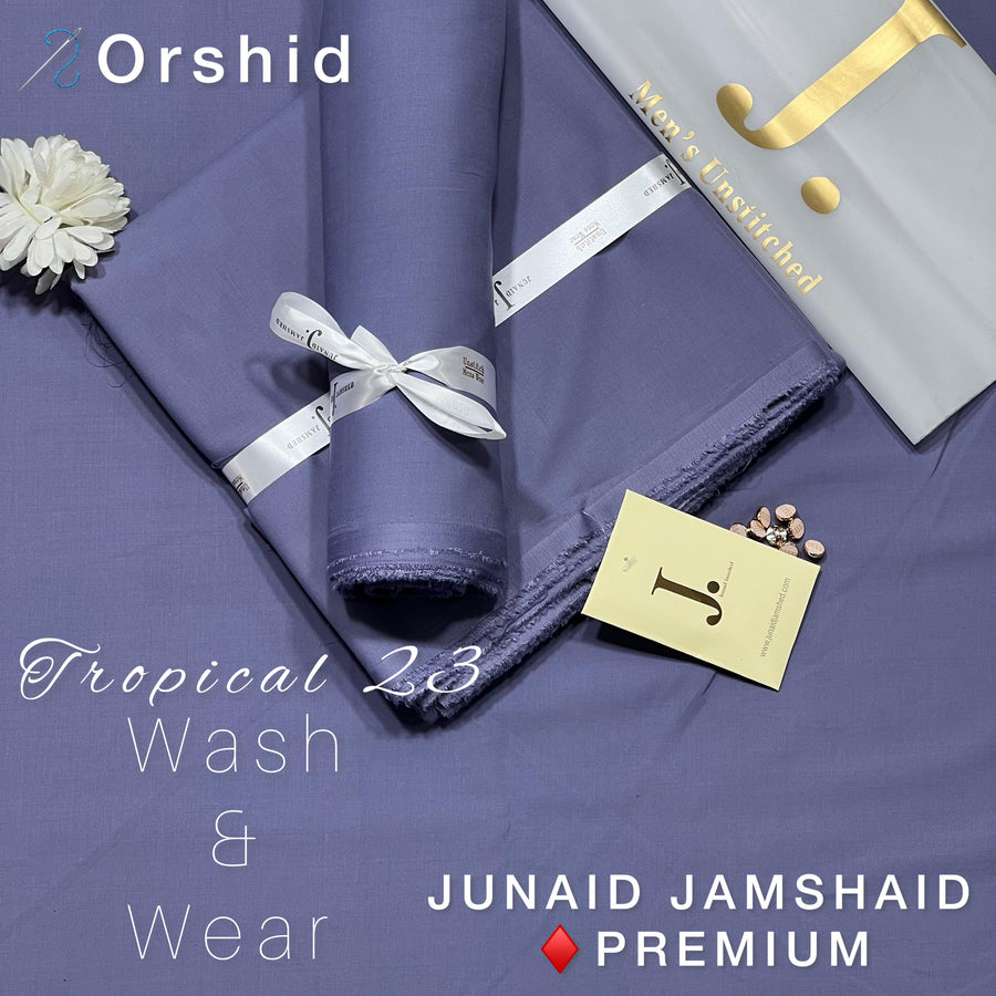 J. Junaid Jamshed Men’s Luxury Tropical Wash & Wear – Collection 2026