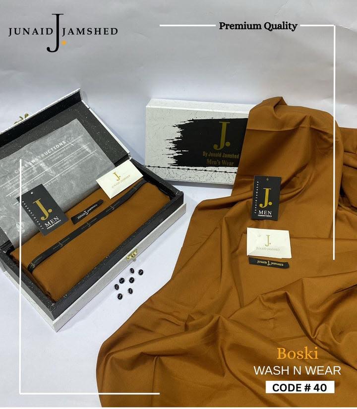 J. Junaid Jamshed Four Seasons Wash & Wear Boski – Premium Collection 2026