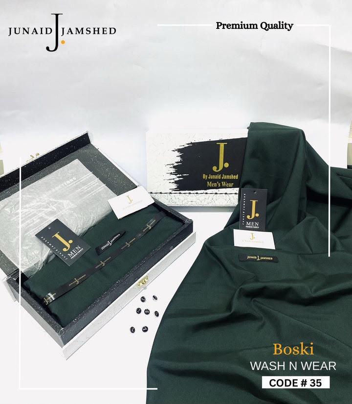 J. Junaid Jamshed Four Seasons Wash & Wear Boski – Premium Collection 2026