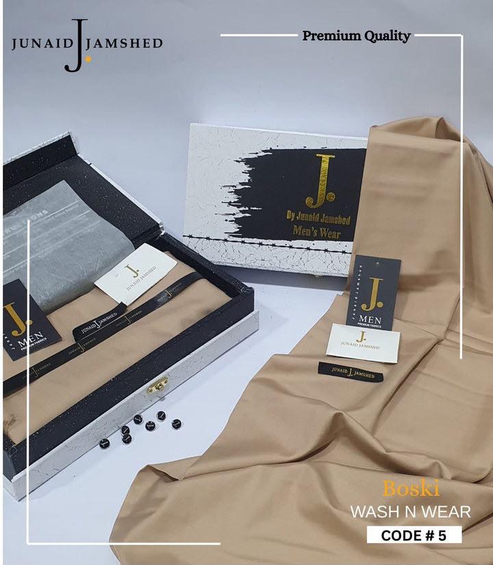 J. Junaid Jamshed Four Seasons Wash & Wear Boski – Premium Collection 2026