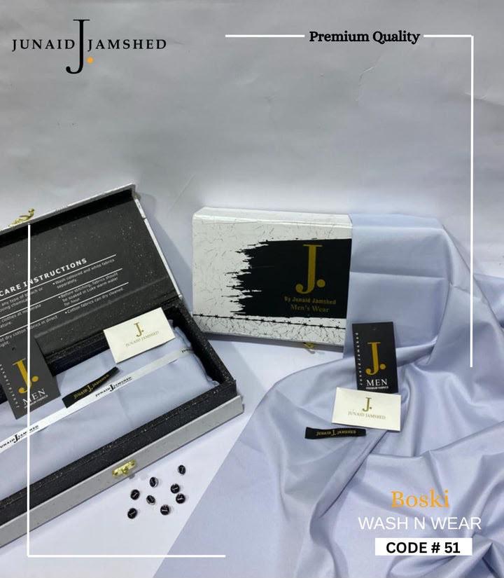 J. Junaid Jamshed Four Seasons Wash & Wear Boski – Premium Collection 2026