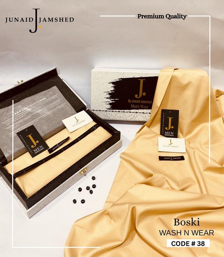 J. Junaid Jamshed Four Seasons Wash & Wear Boski – Premium Collection 2026