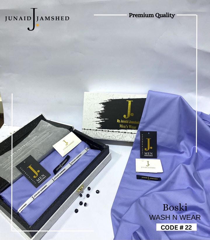 J. Junaid Jamshed Four Seasons Wash & Wear Boski – Premium Collection 2026