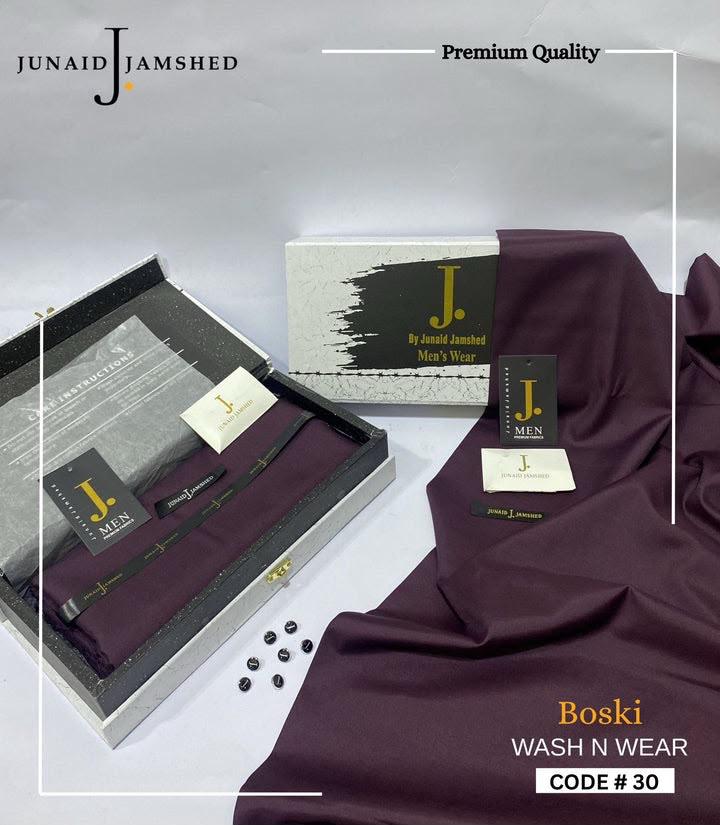 J. Junaid Jamshed Four Seasons Wash & Wear Boski – Premium Collection 2026