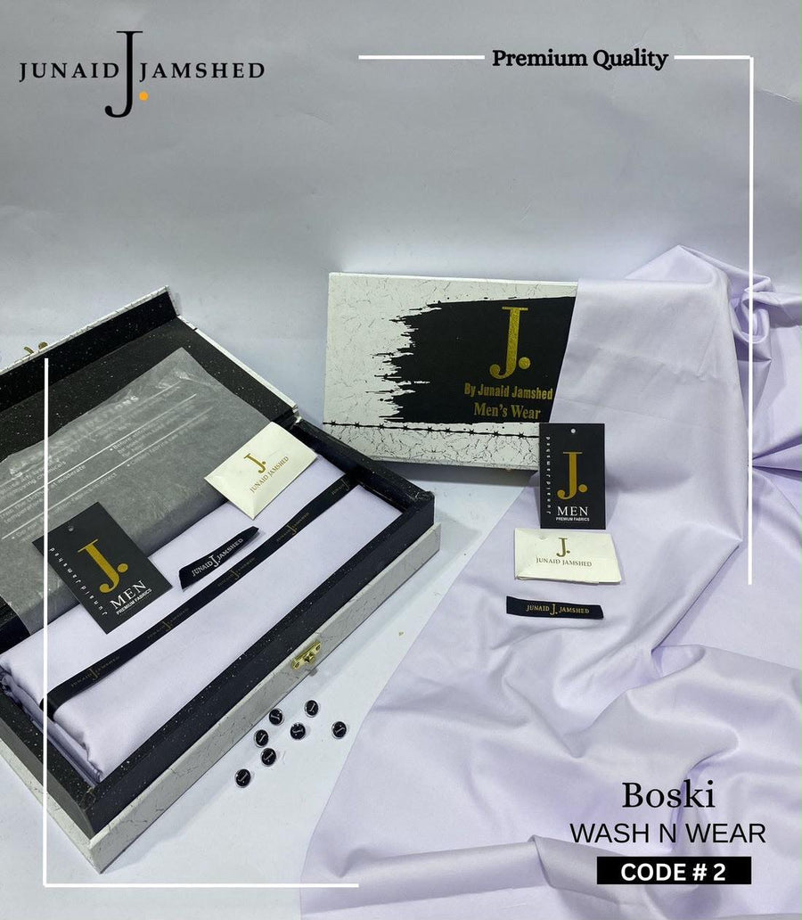 J. Junaid Jamshed Four Seasons Wash & Wear Boski – Premium Collection 2026