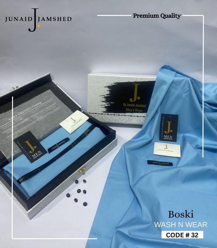 J. Junaid Jamshed Four Seasons Wash & Wear Boski – Premium Collection 2026