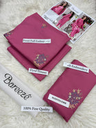Bareeze Winter Collection 26-27 Airjet Dhanak 2-Piece Mauve Embroidered Suit