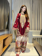 Wear Premium Embroidered 2-Piece Silk Collection (D# 435)