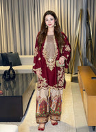 Wear Premium Embroidered 2-Piece Silk Collection (D# 435)