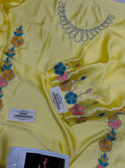 Soft Silk Embroidered 2-Piece Unstitched Kaftan Collection (D# 1216 / 1217)