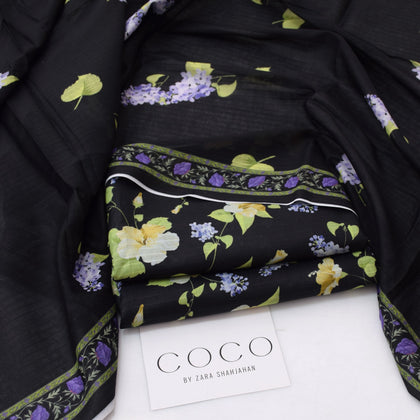 COCO by Zara Shahjahan Summer 2026 | Digital Printed Lawn 3-Piece Suit