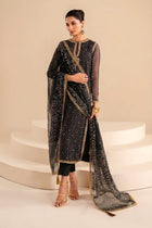 Barooque Embroidered Chiffon SF-625 | 3-Piece Chunari Design Suit
