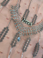 Flossie Festive Collection | Organza Handwork Embroidered 3-Piece Suit