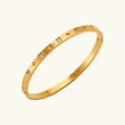 Premium Stainless Steel Waterproof Bangle – Anti-Tarnish