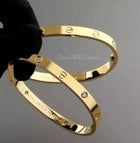 Premium Stainless Steel Cartier Bangle – Waterproof & Anti-Tarnish