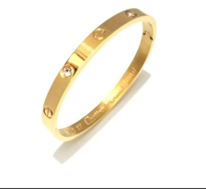 Premium Stainless Steel Cartier Bangle – Waterproof & Anti-Tarnish